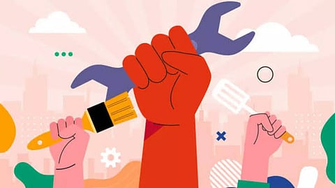 श्रमिकों को हड़ताल करने से छह सप्ताह पहले देना होगा नोटिस- सांकेतिक फ़ोटो