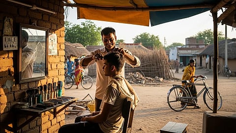 Gujarat Village Breaks Generational Barrier: Dalit Man Gets Haircut at Local Barber’s Shop