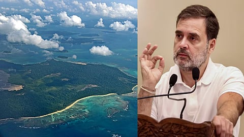Rahul Gandhi on Great Nicobar