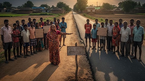सरकार ने दी 50 लाख की नई सड़क, फिर दलितों ने क्यों कहा- 'हमें ये अपमान नहीं, अपना हक़ चाहिए'?