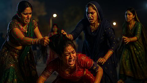 dalit student beaten in garba