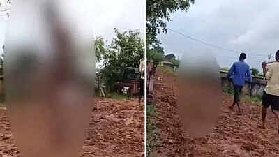 मऊगंज 24 वर्षीय युवक को निर्वस्त्र कर गांव में घुमाया