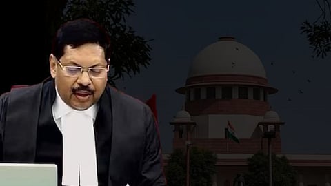 Lawyer tries to throw shoe at CJI