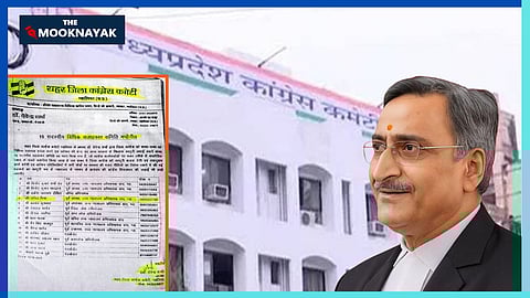 डॉ. अम्बेडकर पर अभद्र टिप्पणी करने वाला अधिवक्ता अनिल मिश्रा निकला कांग्रेसी!