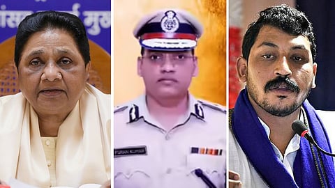 Mayawati and Chandrashekhar azad on IPS y puran kumar suside