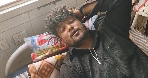 विष्णु अहिरवार अस्पताल में भर्ती