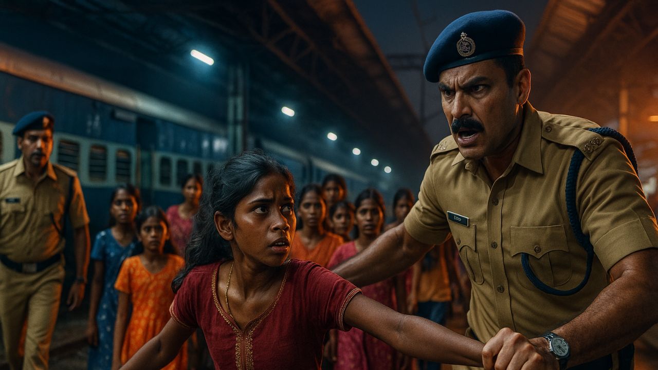 RPF rescues 13 tribal minors, including 12 girls at Tatanagar Railway station.