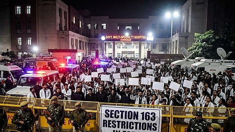 Haryana: More than 3000 doctors at government hospitals are on strike.