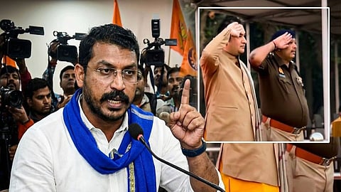 Chandrashekhar Azad on Pundrik Goswami,