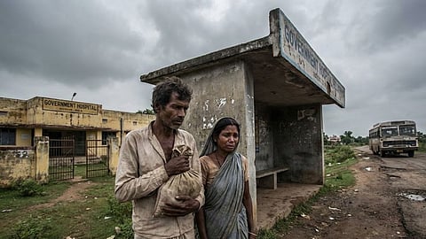 Mortuary van unavailable, Adivasi family made to carry baby’s body home in vegetable bag