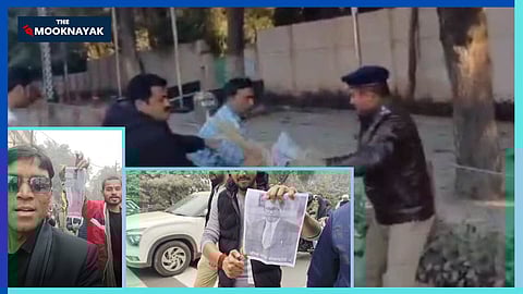 ग्वालियर में डॉ. अम्बेडकर के चित्र दहन मामला