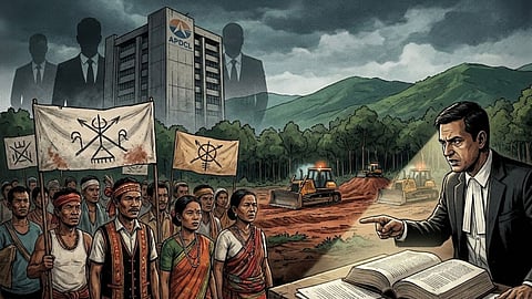 Assam News in Hindi, Karbi Anglong, Tribal Rights, APDCL, Forest Diversion, Sixth Schedule, Pumped Storage Projects, Santanu Borthakur, Land Rights Assam, Corporate Land Grabbing, Northeast News.