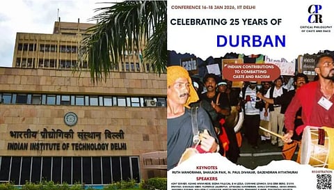 आईआईटी प्रशासन ने कहा संबंधित फैकल्टी से स्पष्टीकरण मांगा है, और कॉन्फ्रेंस के बारे में उठाई गई चिंताओं की जांच के लिए स्वतंत्र सदस्यों वाली एक फैक्ट-फाइंडिंग कमेटी भी बनाई गई है।