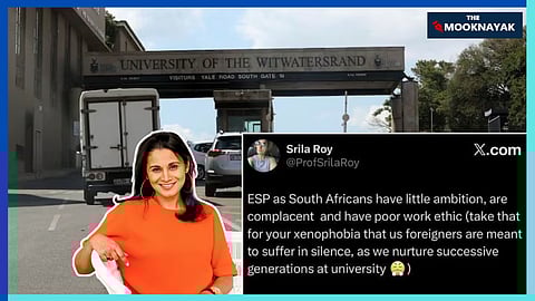 प्रो. श्रीला रॉय मूल रूप से भारत से हैं।