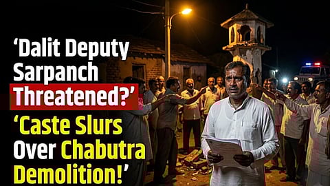 Dalit Deputy Sarpanch Casteist Slurs in Gujarat.