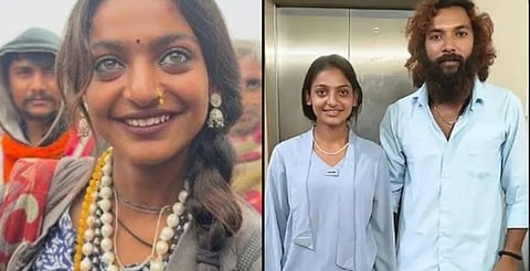 "कुंभ मेला गर्ल" मोनालिसा भोसले ने 11 मार्च को अपने बॉयफ्रेंड फरमान खान से केरल के एक मंदिर में शादी कर ली।