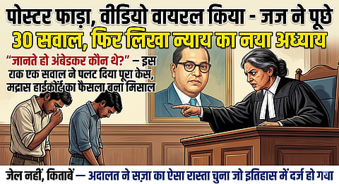 जस्टिस एल. विक्टोरिया गौरी ने तमिलनाडु के शिवगंगा जिले से जुड़े एक SC/ST आपराधिक प्रकरण में न केवल मामले का निपटारा किया, बल्कि तमिलनाडु सरकार को स्कूली पाठ्यक्रम में डॉ. बी.आर. अंबेडकर के जीवन और योगदान को शामिल करने का निर्देश भी दिया।