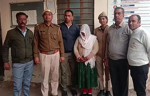 Udaipur police arrested a woman, allegedly for selling an infant to Delhi people