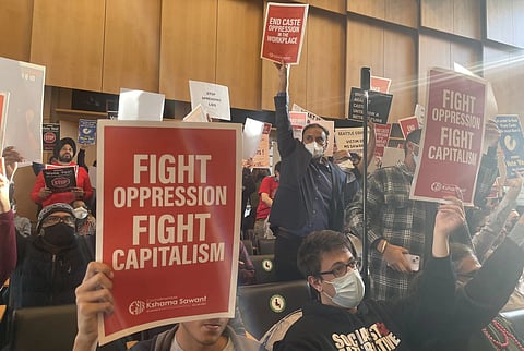 The Seattle City Council on Tuesday added caste to the city’s anti-discrimination laws, becoming the first U.S. city to ban caste discrimination and the first in the world to pass such a law outside South Asia.