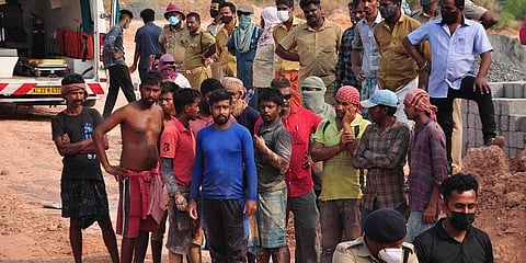 Migrant workers are gradually returning to work in Tamil Nadu
