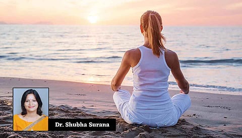 Climate change and sustainable growth: A way forward through Yoga