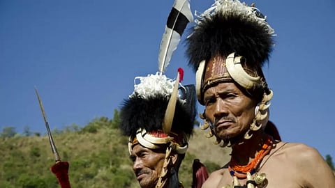 The Konyak tribesman of Nagaland
