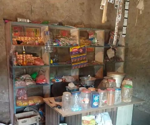 Grocery outlet run by the deceased.