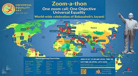 A zoom-a-thon was organized by the Australian Ambedkarite community.