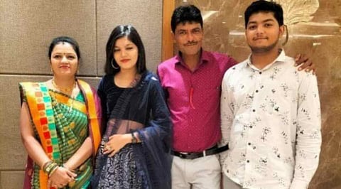 Darshan Solanki and his family