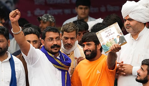 Bhim Army Chief at Jantar Mantar