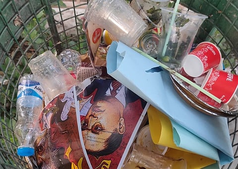 Poster removal of Bahujan Icons Mars celebrations at Ambedkar University: Student group demands action