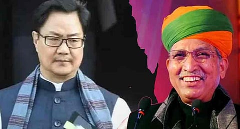 BJP's Strategic Maneuver: Ousting Rijiju for Judicial Reconciliation, Meghwal's Dalit Outreach before Rajasthan Elections
