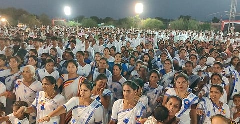 Transformation of Faith: 500 Dalits Embrace Buddhism in a Profound Conversion in Gujarat's Junagarh Village