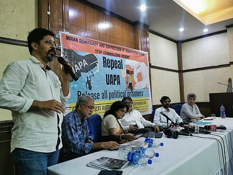 The event shed light on the alarming use of suppressive laws and institutions to silence democratic voices.