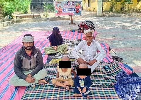 The persistent sit-in protest outside the Sirohi Collectorate, lasting for months, paints a stark picture of the family's struggle.