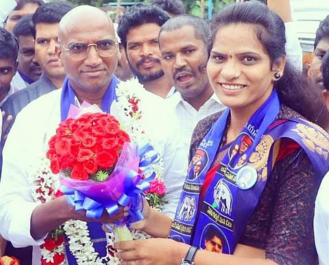 Meet Pushpa Laya: Telangana's First Dalit Transgender Candidate Pledging to Empower the Kinnar Community