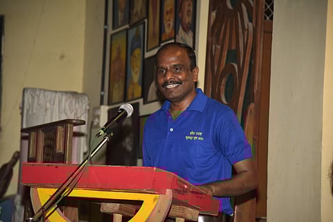 Pradeep More said the Dalit Foundation works to support the leadership needed to combat caste-based discrimination and untouchability in villages.