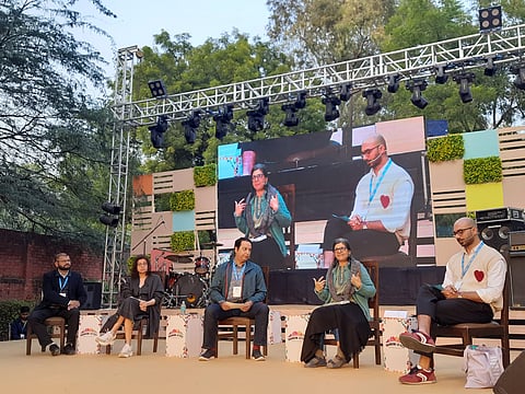 Panel discussion on queer narratives and the need to look into every story from the lens of gender.