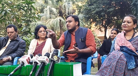 Delhi University: Teachers' Bodies Unite Against Saffronization, Protest Displacement