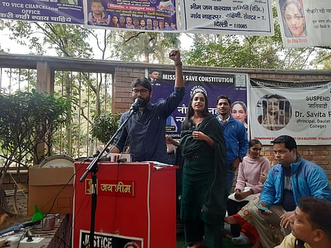 MLA Jignesh Mevani Calls on Bahujan Leaders, Proposes 24-Hour Sit-In at Dr. Ritu Singh's Protest Against Casteism