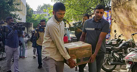 Newsclick raid and seizure of electronics.