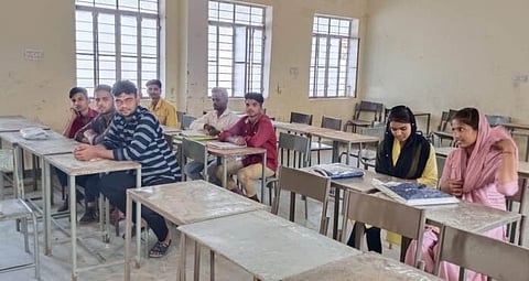 A classroom pic for representational purpose only