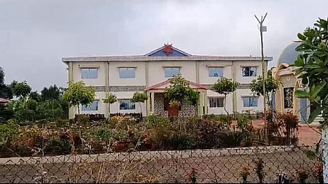 The unregistered shelter home at Bhopal