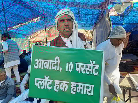 The farmers’ demands include allocation of 10% of the total acquired land for their families, permission to utilize residential land for commercial purposes, increased compensation for all individuals who relinquished their land as well as improved job opportunities and healthcare benefits from the government.