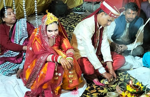 Amit and Vivalisi's union not only symbolises love's triumph over adversity but also stands as an inspiration for all those who believe in the power of unconditional love and acceptance.