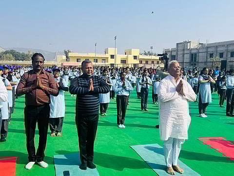 Education Minister Minister Dilawar himself performed the event held in Jaipur and lauded the successful execution of the exercise.