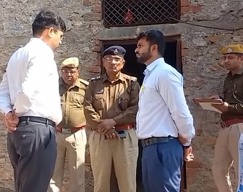 Authorities visited the victim's home and took details of the situation.