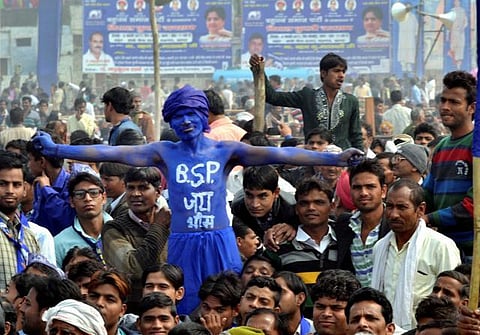 BSP is battling the perception that it is out of step with campaigns in the twenty-first century, and its story of restoring Dalits’ dignity seems to be fading.