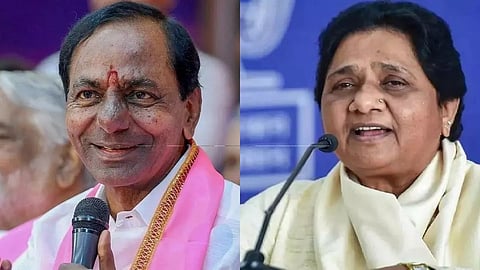 K. Chandrashekar Rao & Mayawati