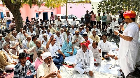 Across villages, the Jat community is engaging in grassroots activism, urging residents to reject BJP at the polls. Panchayat-level meetings witness participants taking vows with Ganga Jal (water) , symbolizing their resolve to oppose the ruling party.